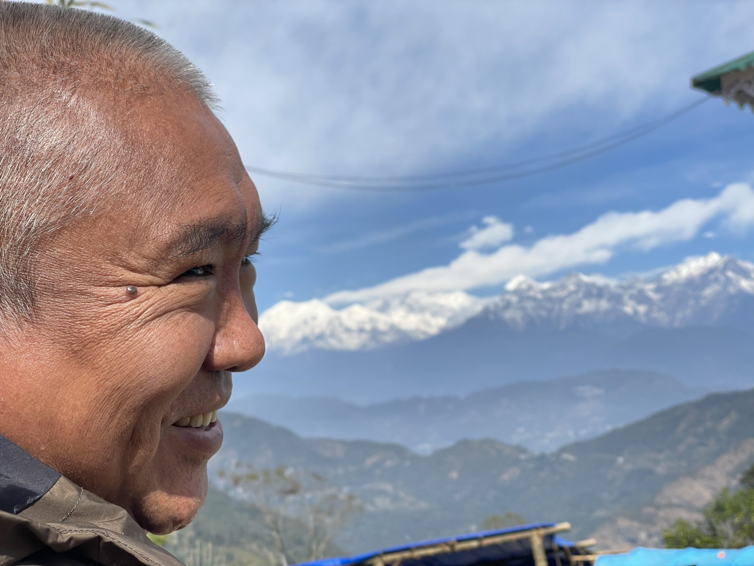 Nedo Kuchung Rinpoche in the Himalayas